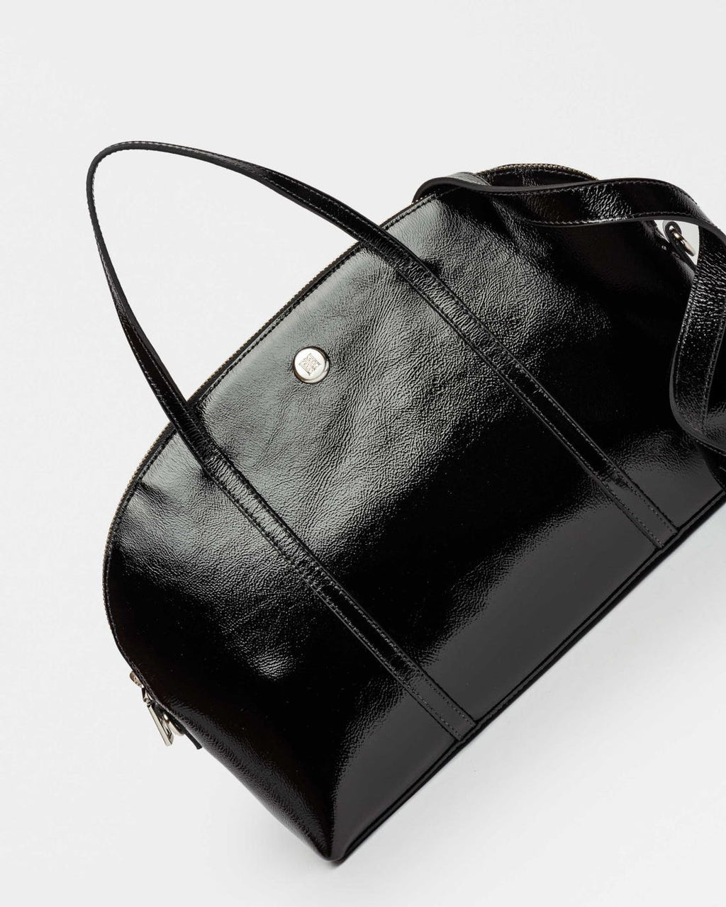 Saltar al comienzo de la galería de imágenes Cartera de mano Bonnie en charol