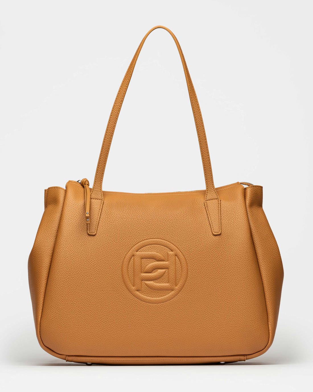 Bolso Sign en efecto cuero