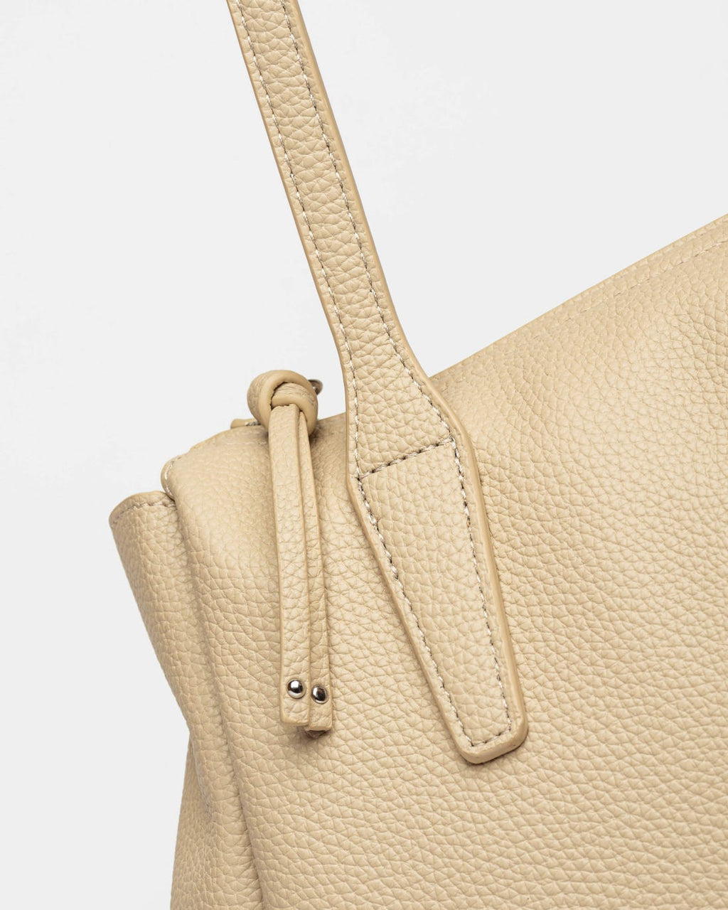 Bolso Sign en efecto cuero